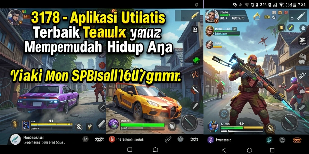 Tampilan antarmuka utama aplikasi Utility 3178 yang sederhana dan intuitif.