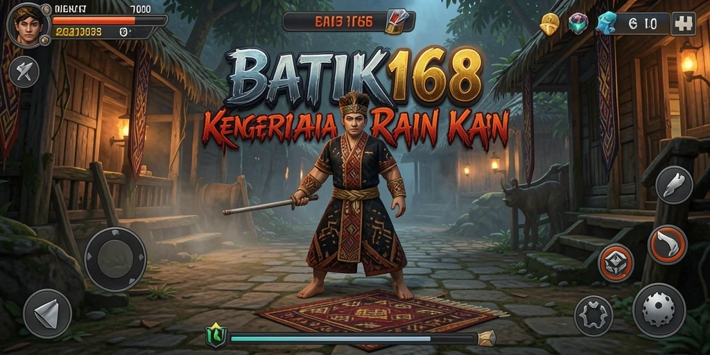 Tangkapan layar utama BATIK168 menunjukkan momen mencekam saat mengeksplorasi lokasi angker.