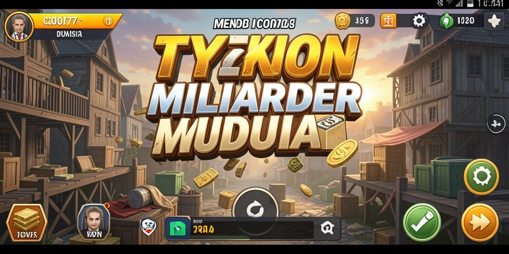 Screenshot menunjukkan gameplay seru dalam COO77 dengan aktivitas Tycoon yang intens.