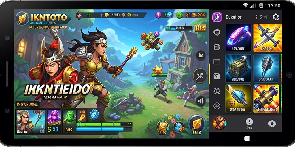 Screenshot utama IKNTOTO menampilkan interface aplikasi Utility yang sederhana dan informatif.