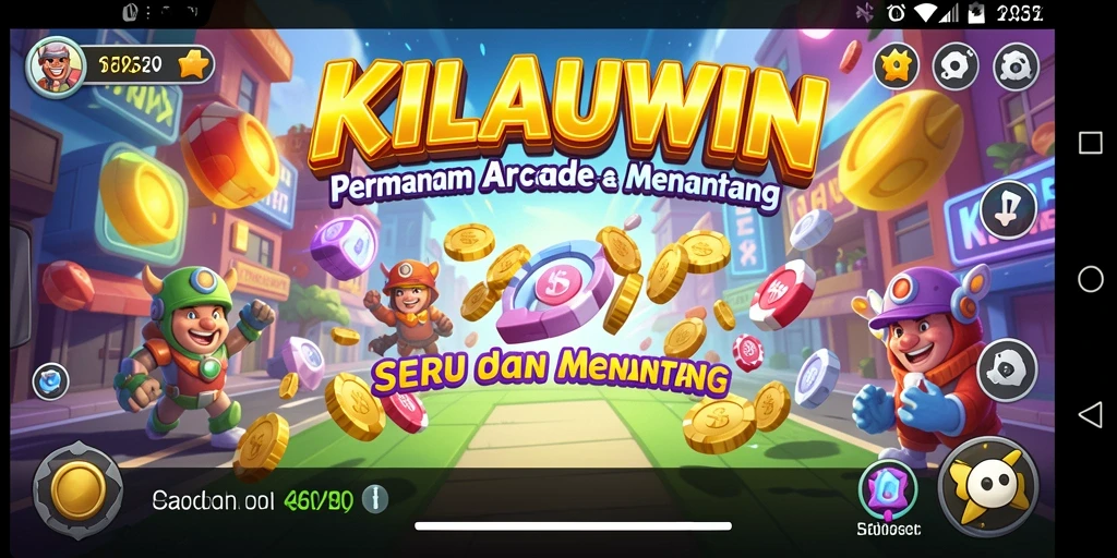 Tampilan gameplay seru dan penuh warna dari KILAUWIN.
