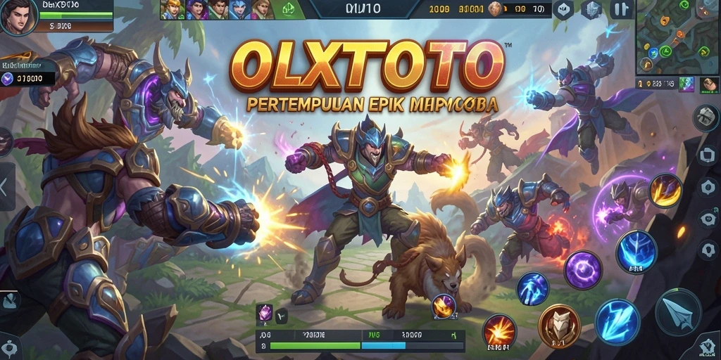 Tampilan menarik dari gameplay paduan strategi di OLXTOTO.