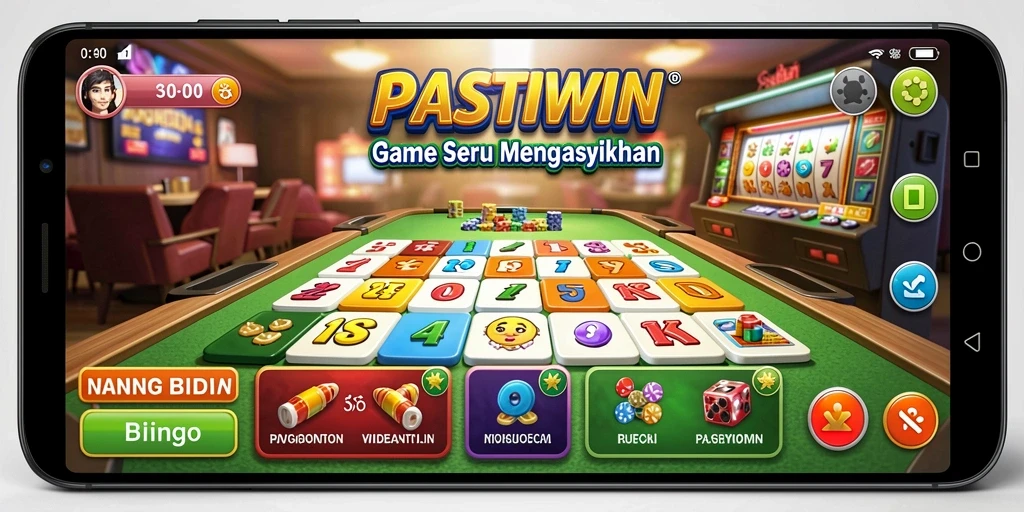 Tampilan menarik dari gameplay PASTIWIN yang mendebarkan.