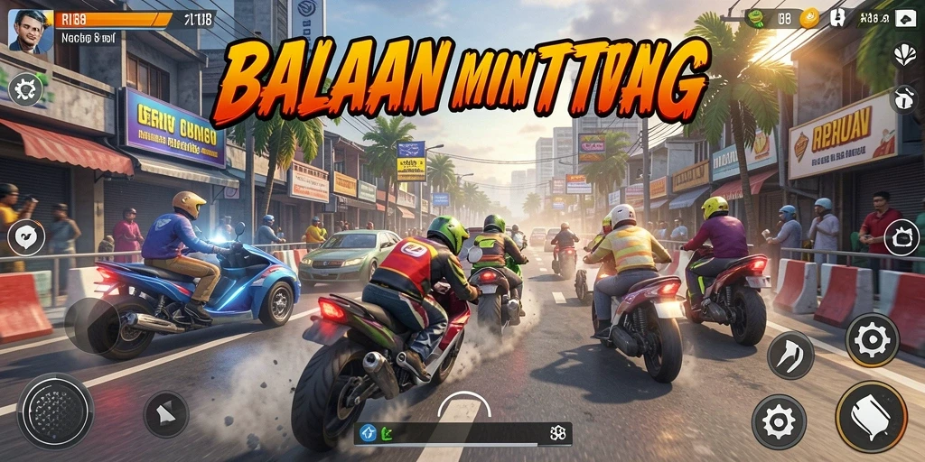 Gameplay balapan seru dengan grafik yang memukau di RI188.
