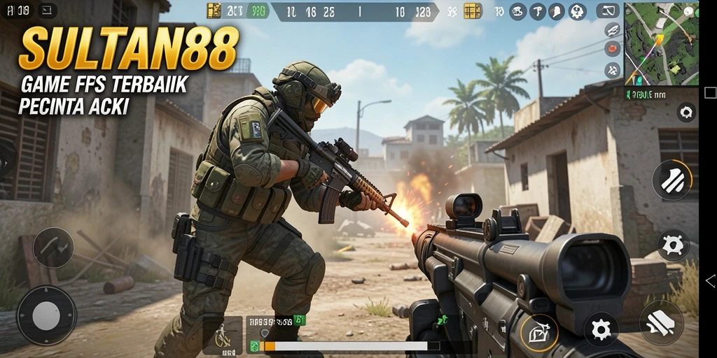 Tampilan gameplay SULTAN88 yang mendebarkan dan penuh aksi.