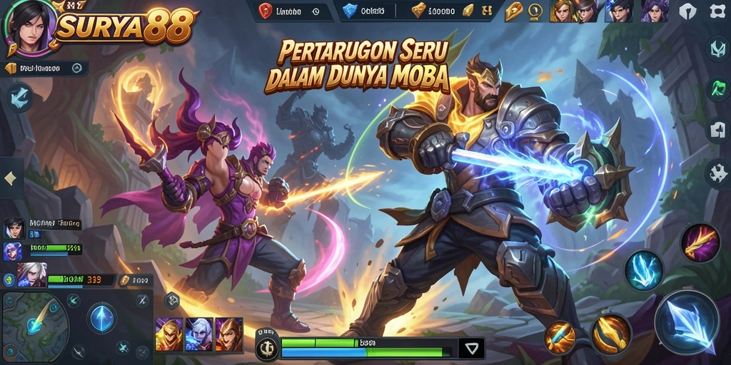 Screenshot gameplay seru di SURYA88, penuh aksi dan strategi.