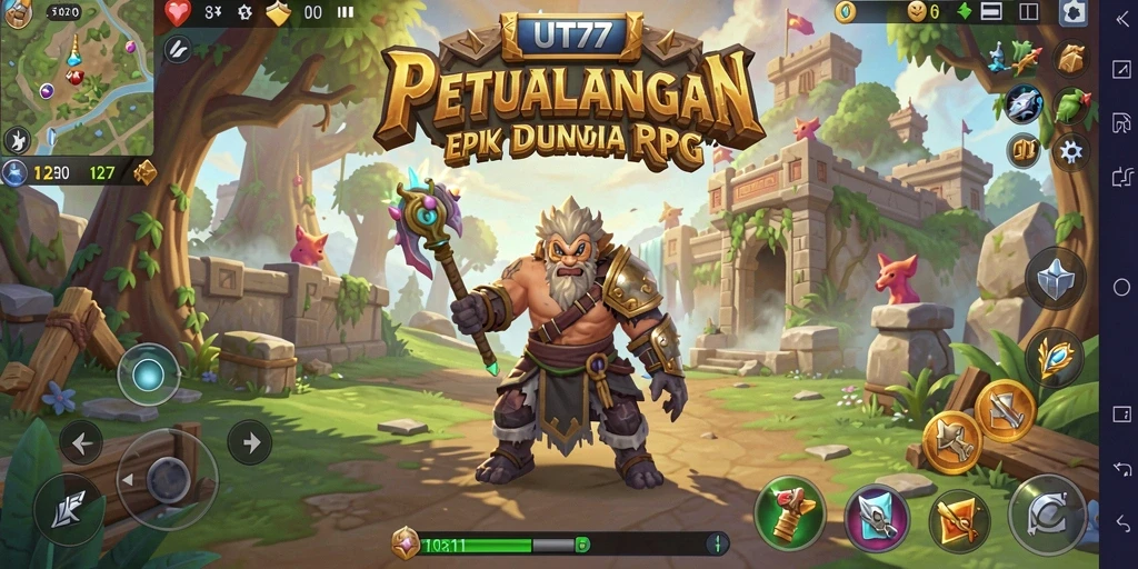 Gameplay menakjubkan dari UT77 dengan aksi RPG yang seru.